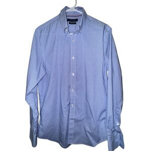 Tommy Hilfiger Light Blue Checkered Shirt 15/32-33
